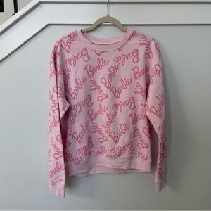 Barbie Pink and Gray Logo Apparel